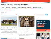 Tablet Screenshot of jurnaldecalatorie.eu